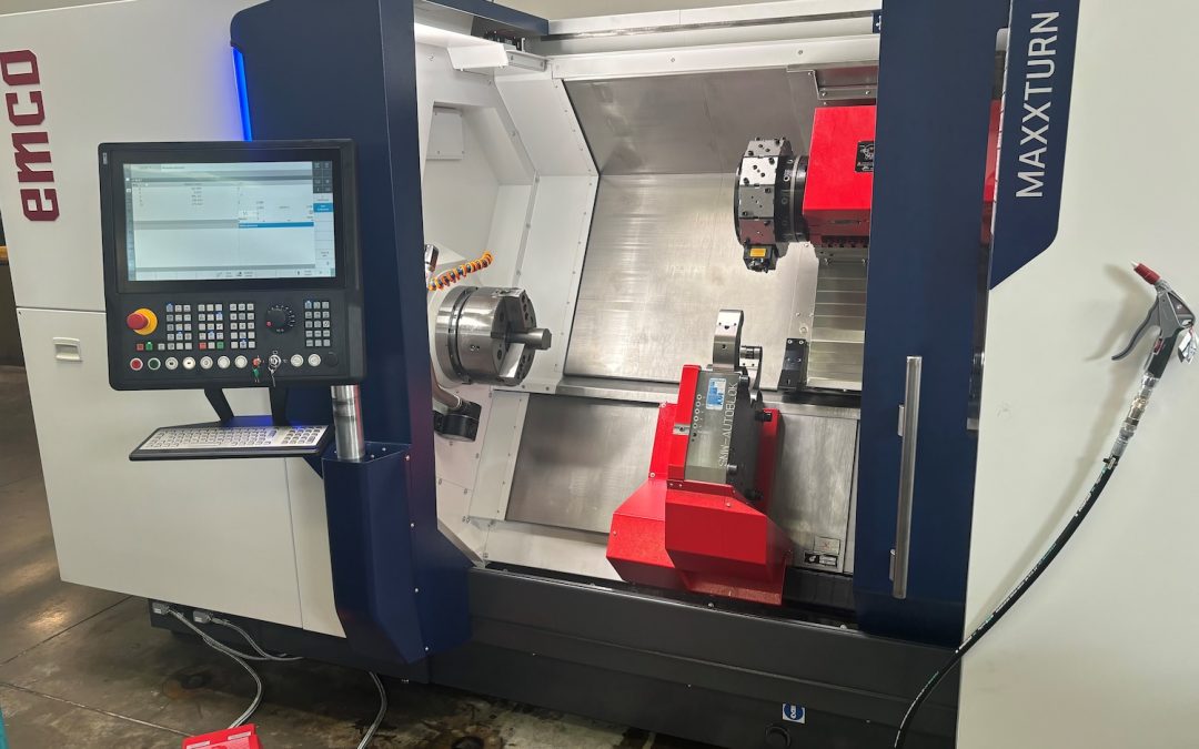 Neue Maschine: Emcoturn Maxxturn 95